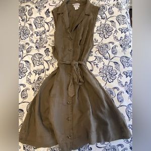 Nicole Miller linen dress